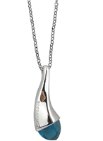 Collier Boccadamo Femme Caleida in Bronze Cristallo KGR029M